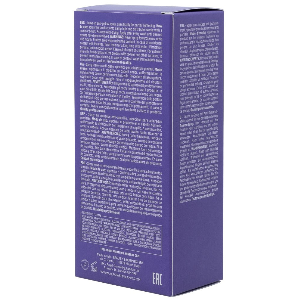 Alfaparf - Semi di Lino Blonde Anti-Yellow Spray 125 ml