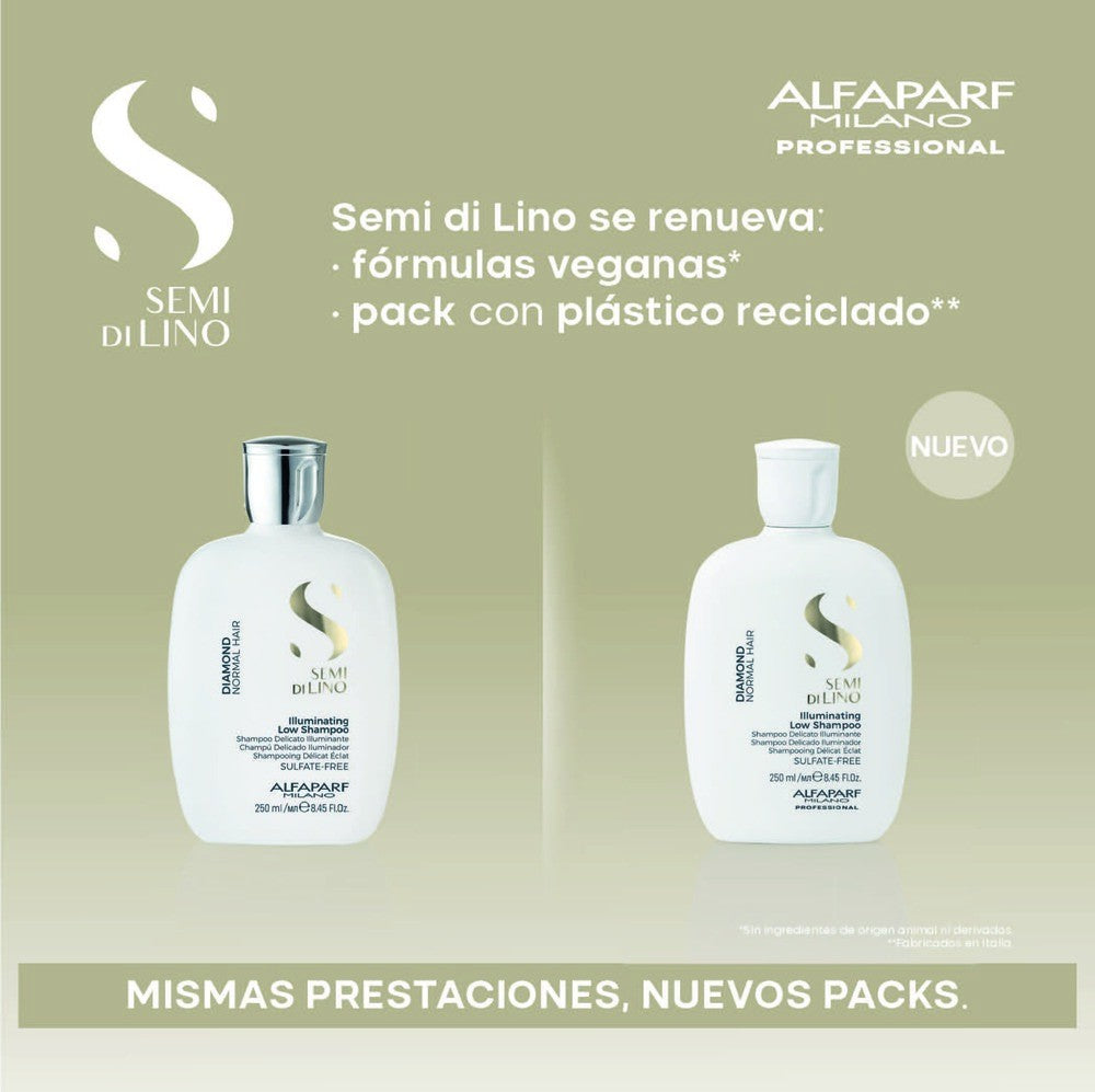 Alfaparf - Semi di Lino Diamond Illuminating Low Shampoo 250 ml