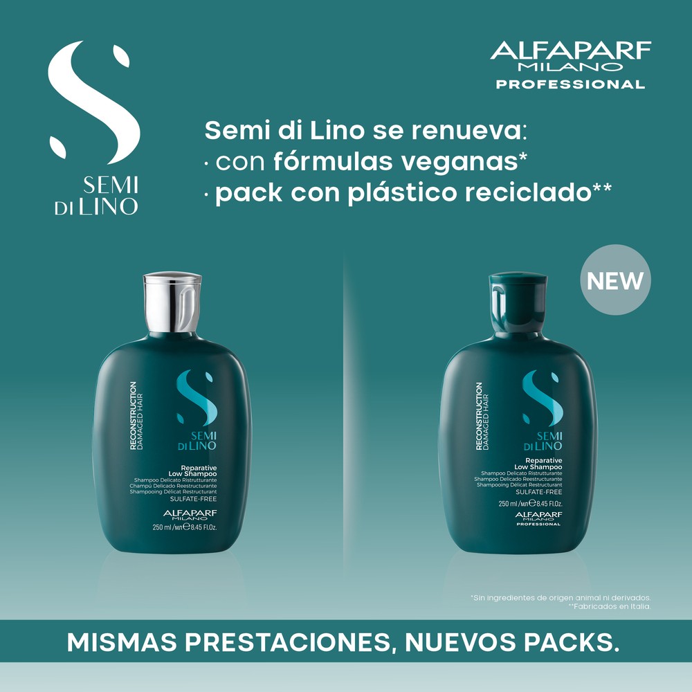 Alfaparf - Semi di Lino Reconstruction Reparative Low Shampoo 250 ml
