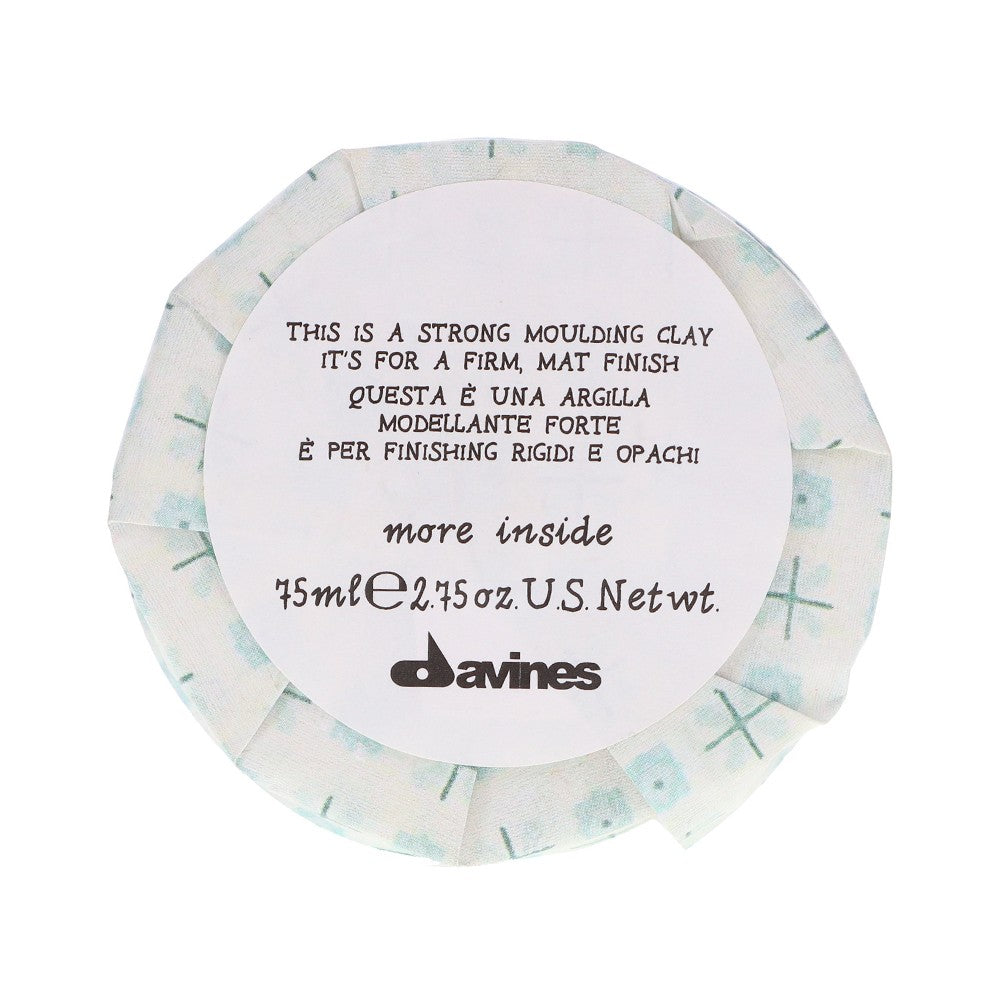 Davines - Arcilla de Fijación Fuerte More Inside Strong Moulding Clay 75 ml