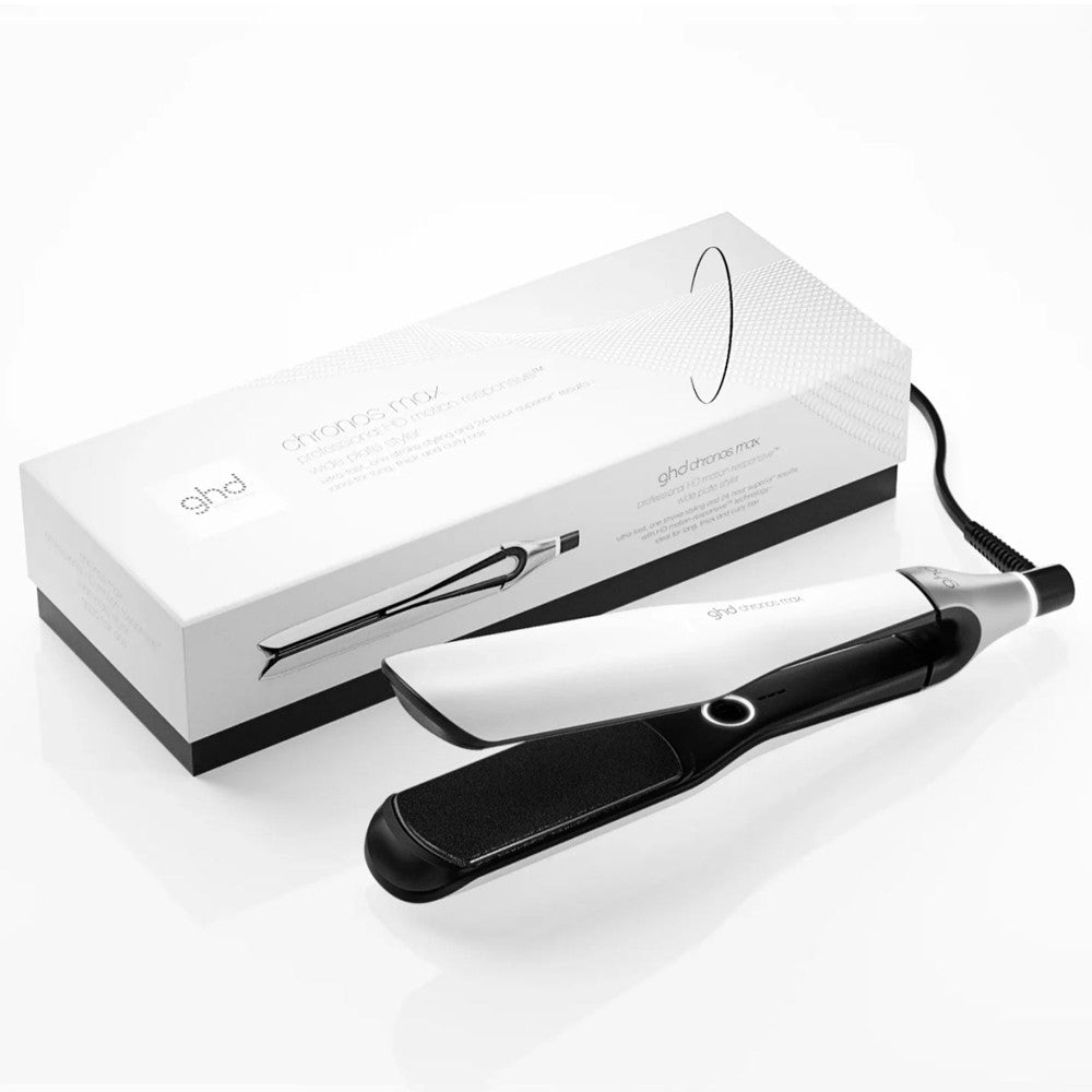 ghd - Chronos Max Blanca Professional HD Motion-Responsive Wide Plate Styler