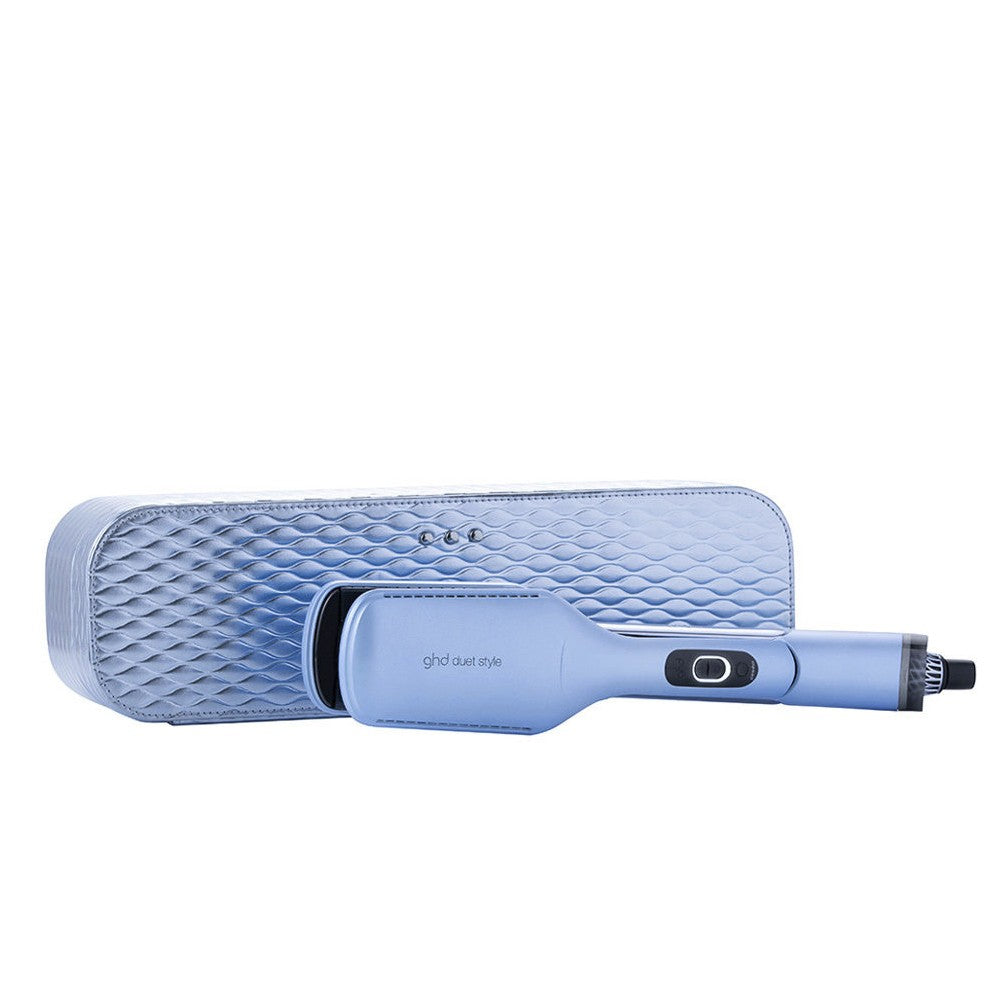 ghd - Duet Iced Luxe Edición Limitada Plancha de Pelo de Aire Caliente 2 en 1 Azul Hielo