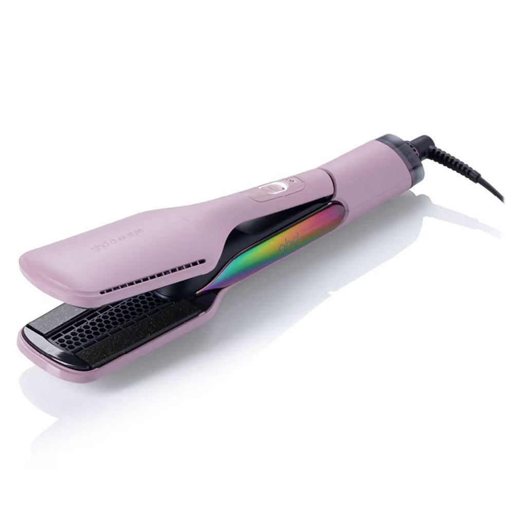 ghd - Duet Transcendent Pink Edición Limitada Plancha de Pelo de Aire Caliente 2 en 1 Rosa Nude