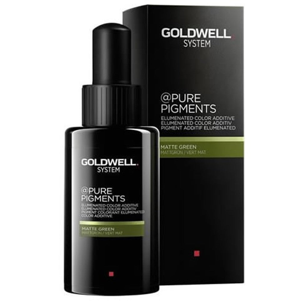 Goldwell - Concentrado de Color Verde Mate Pure Pigments Matte Green 50 ml