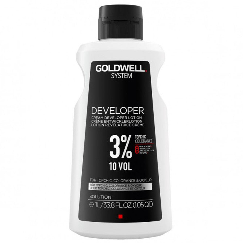 Goldwell - Loción Reveladora System Topchic/Colorance 3% 10 vol 1000 ml