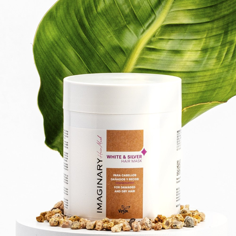 Imaginary Colors - Mascarilla White & Silver Mask 500 ml