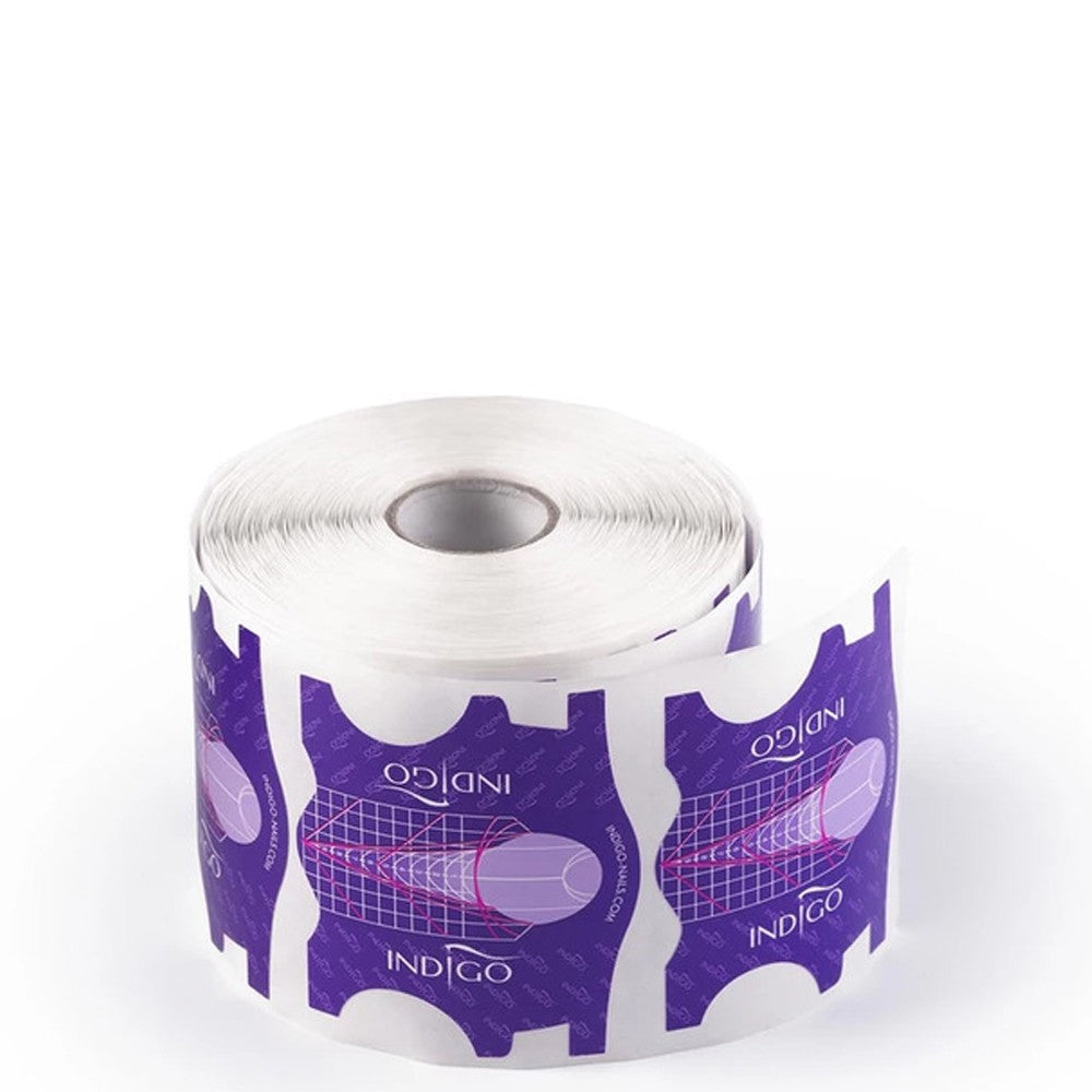 Indigo - Plantillas para Uñas Nail Forms - 1 unidad 200 piezas