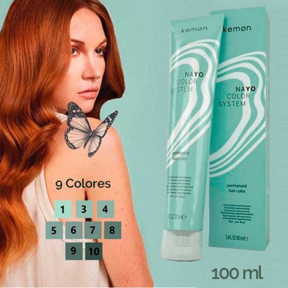 Kemon - Tinte Nayo Color Natural 7 Rubio 100 ml