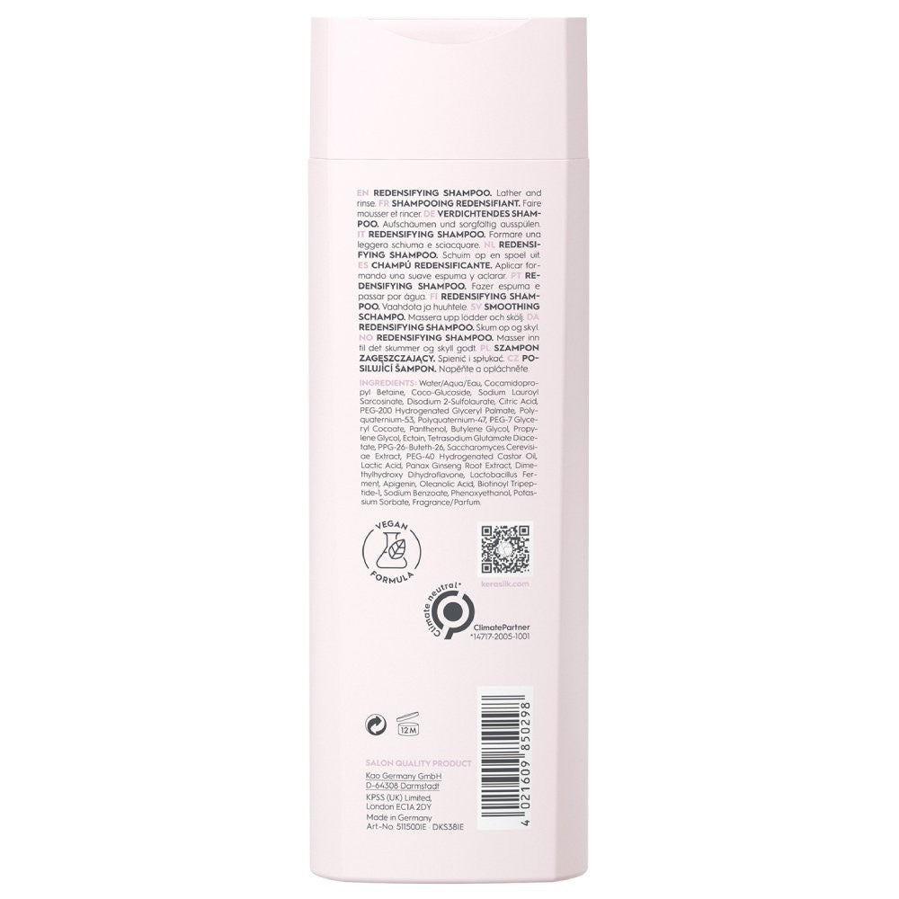 Kerasilk Essentials - Champú Redensificante Redensifying Shampoo 250 ml