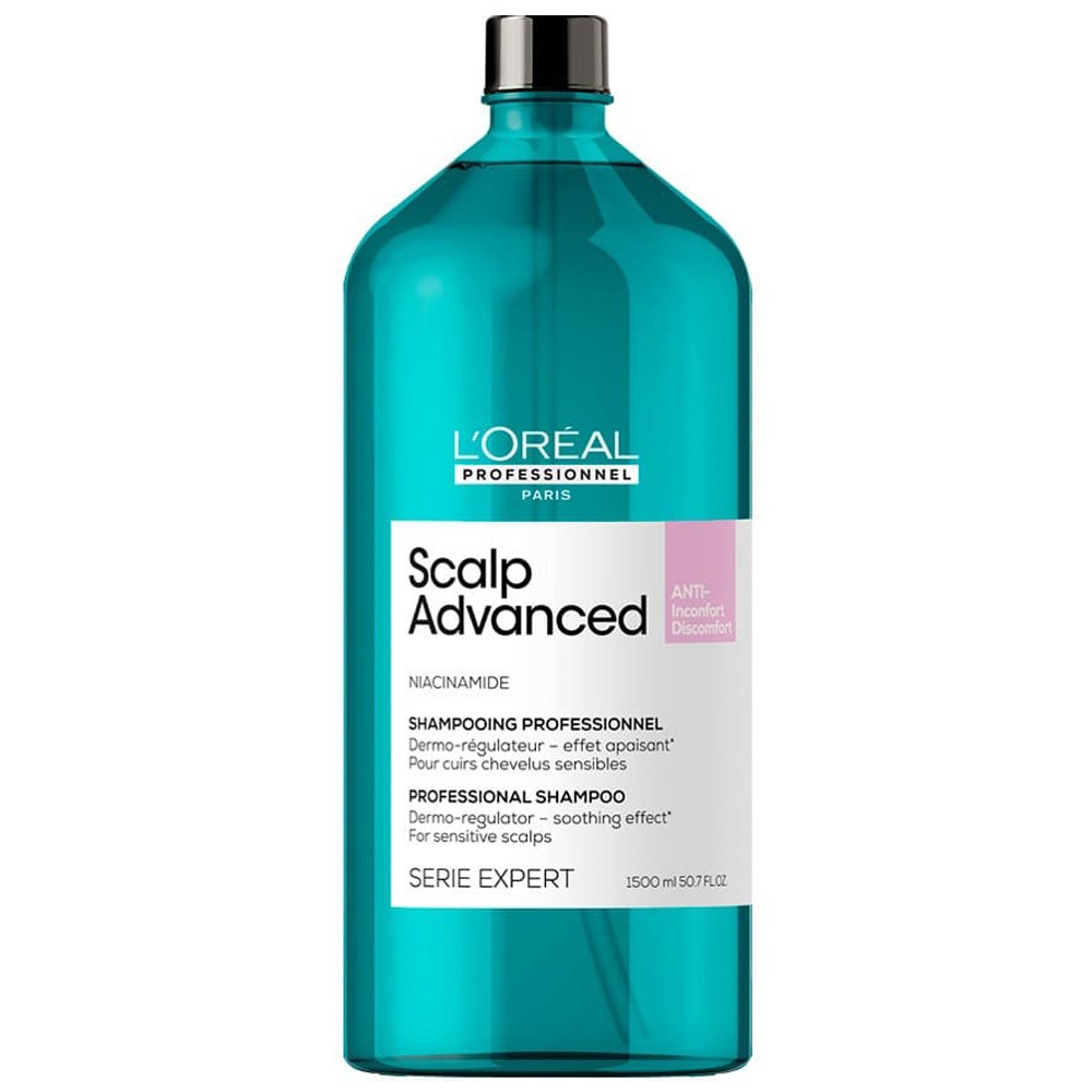 L'Oréal Professionnel - Champú Dermo-Regulador Scalp Advanced Anti-Discomfort 1500 ml