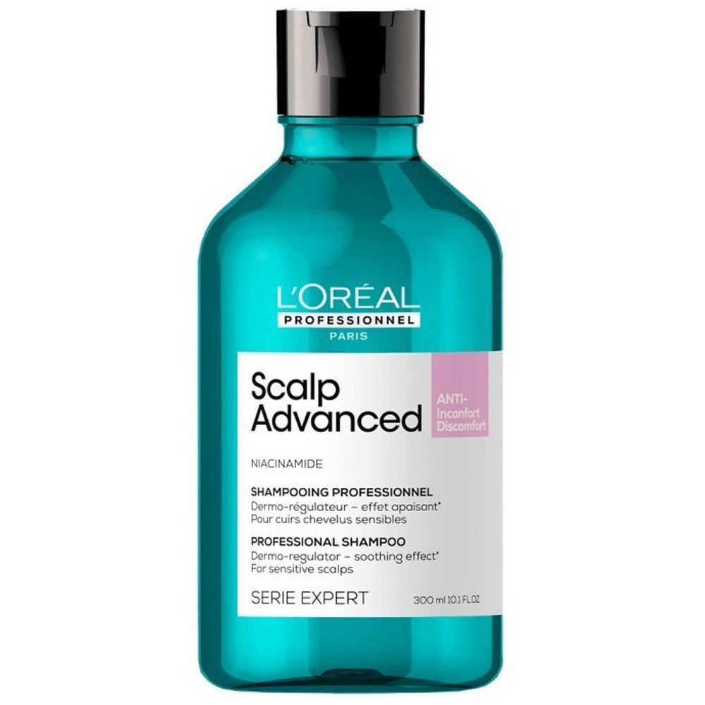 L'Oréal Professionnel - Champú Dermo-Regulador Scalp Advanced Anti-Discomfort 300 ml
