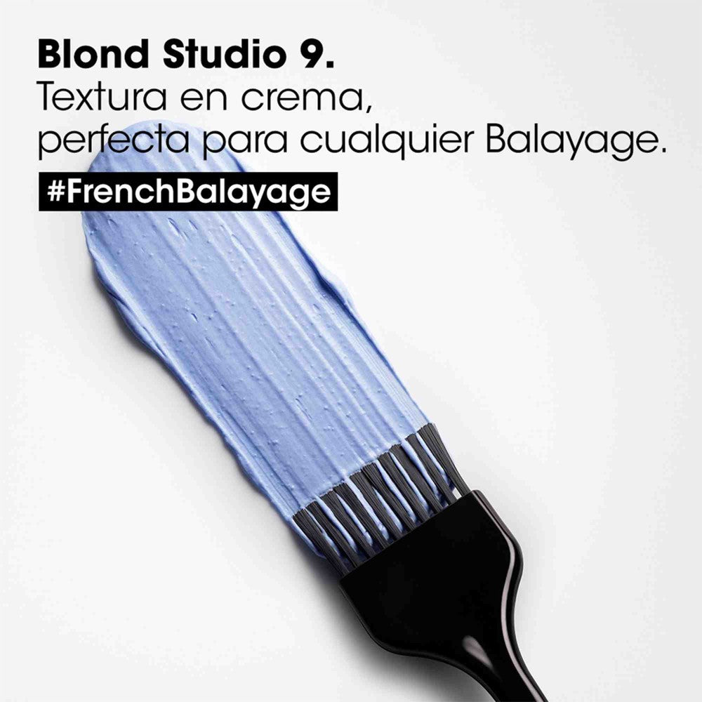L'Oréal Professionnel - Decoloracion 9 Tonos Blond Studio Platinium Plus Multi-Técnicas 500 g