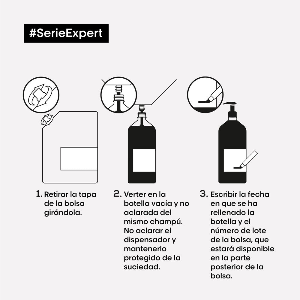 L'Oréal Professionnel - Refill de Champú Reparador Absolut Repair 1500 ml