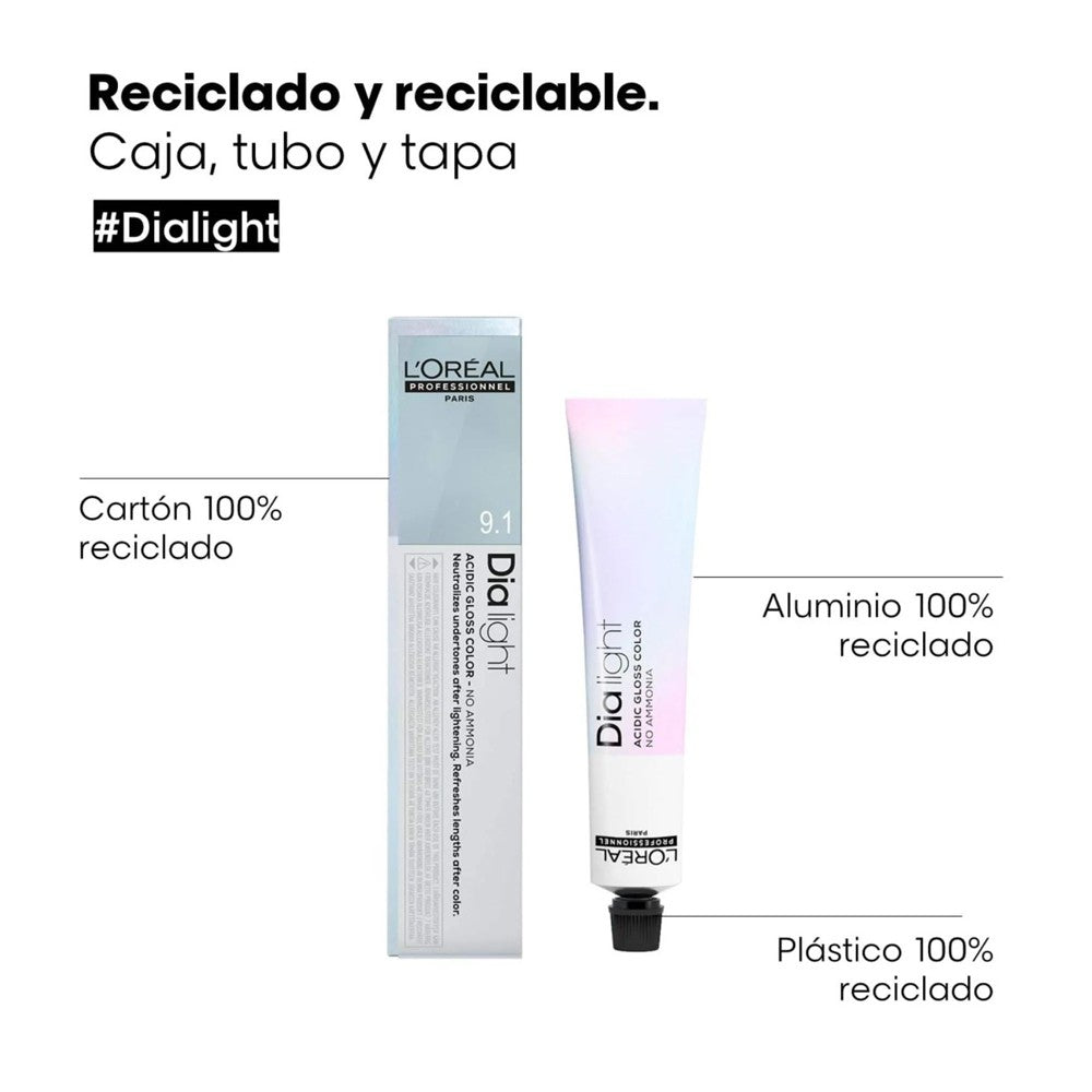 L'Oréal Professionnel - Milkshake Rubio Platino Ceniza Irisado 10.12 Dia Light 300 ml