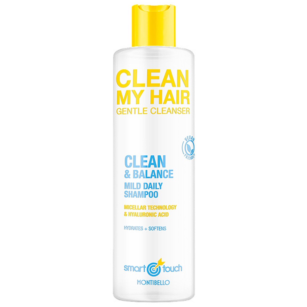 Montibello - Champú Micelar 2en1 Smart Touch Clean My Hair Gentle Cleanser 300 ml