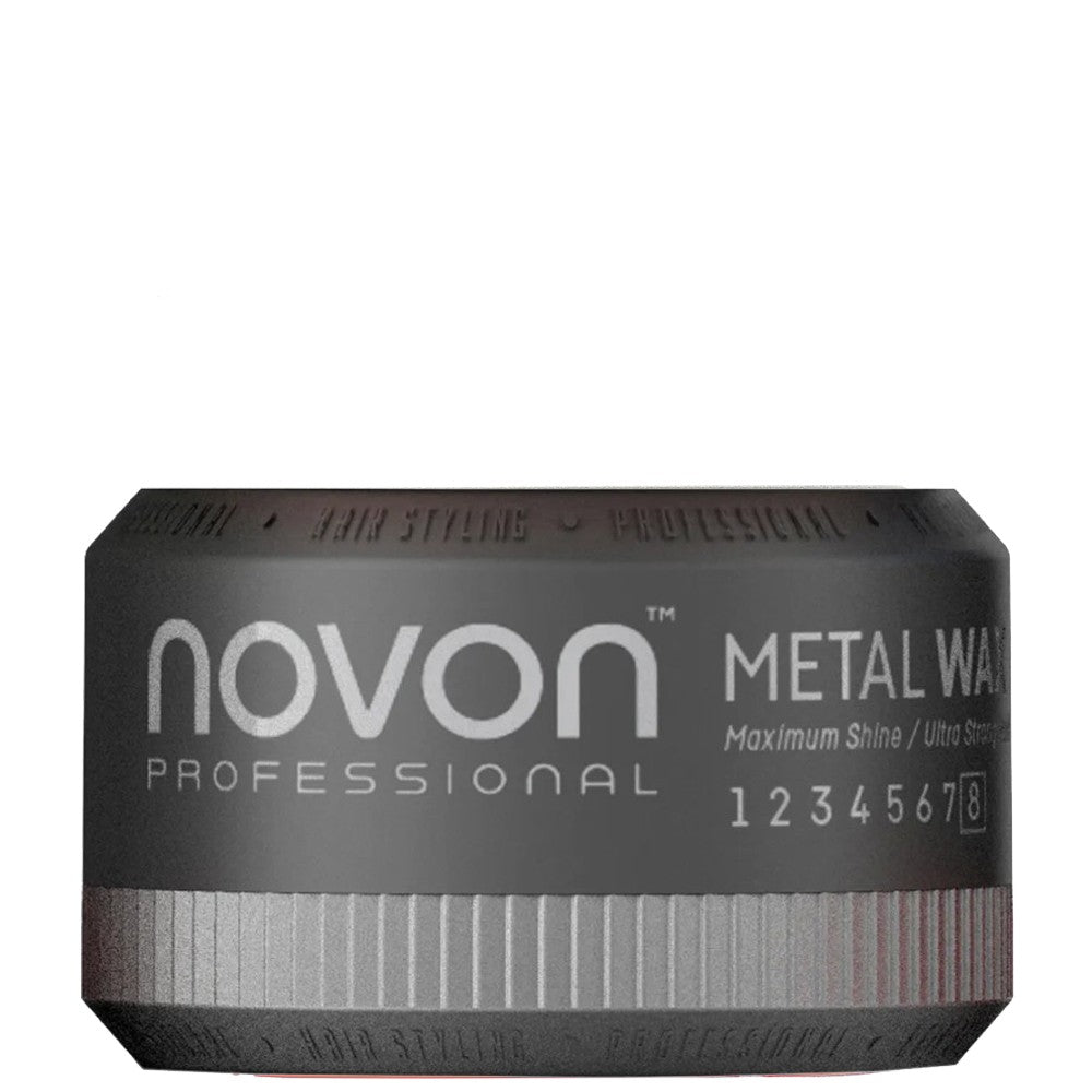 Novon - Cera de Fijación Fuerte Metal Wax Nº7 Strong Hold 150 ml - ZZNOV58380
