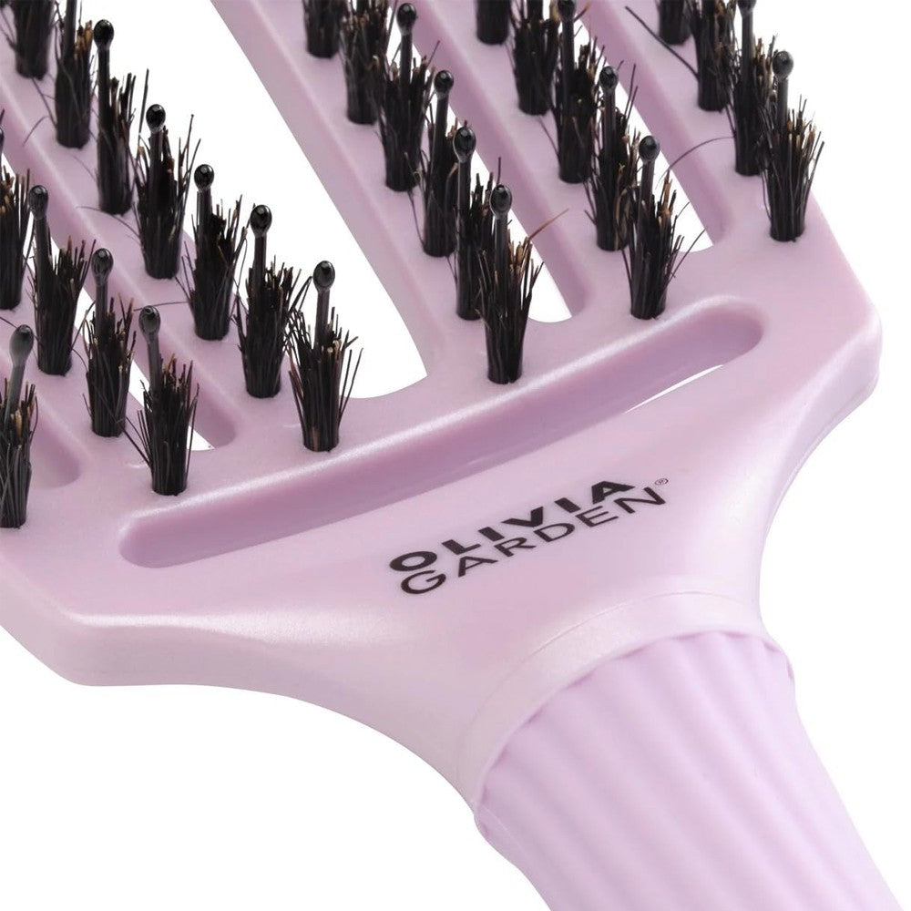 Olivia Garden - Cepillo Fingerbrush Arctic Lights Ethereal Lavender - 1 Unidad