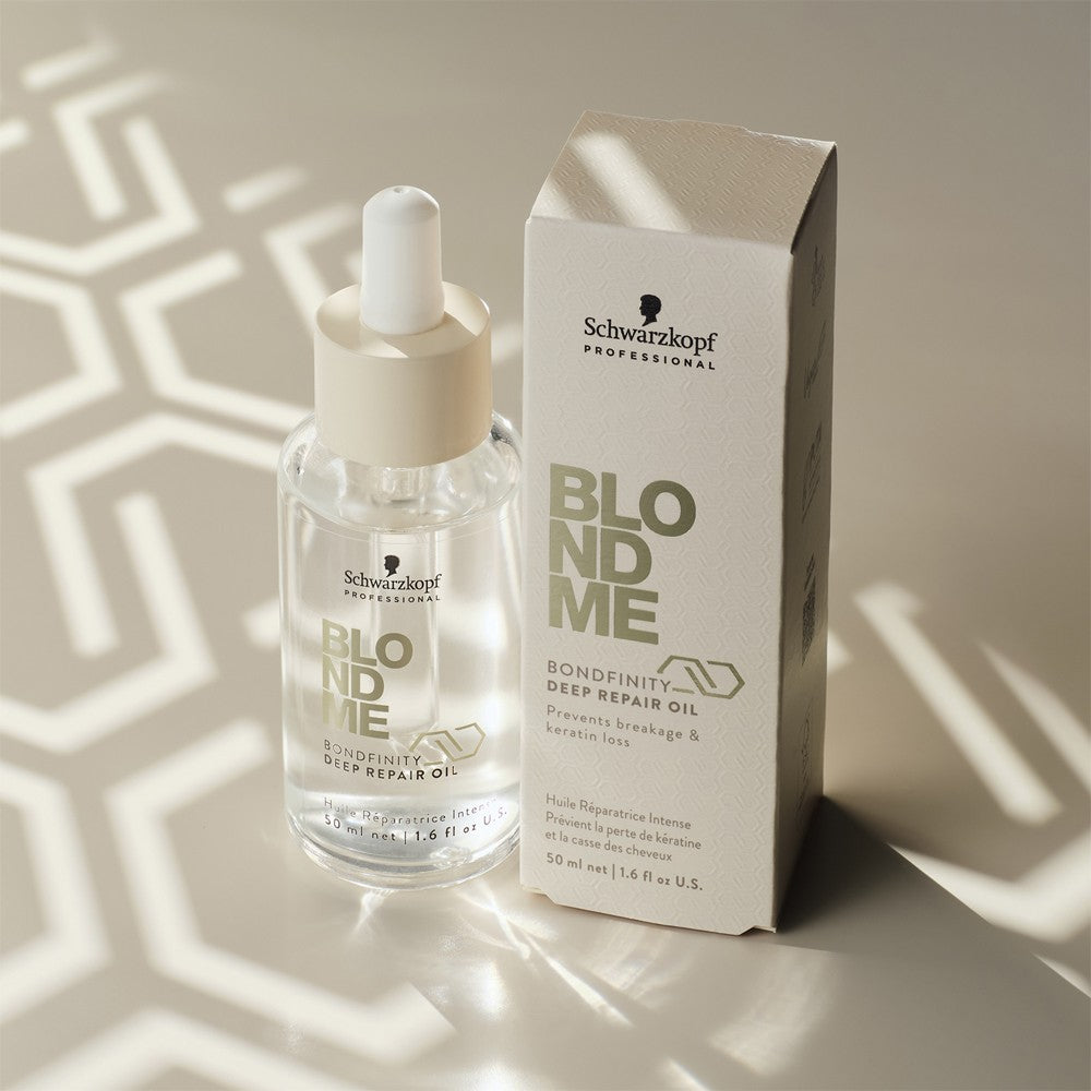 Schwarzkopf - Aceite Reparador Intensivo BlondMe Bondfinity Deep Repair Oil 50 ml