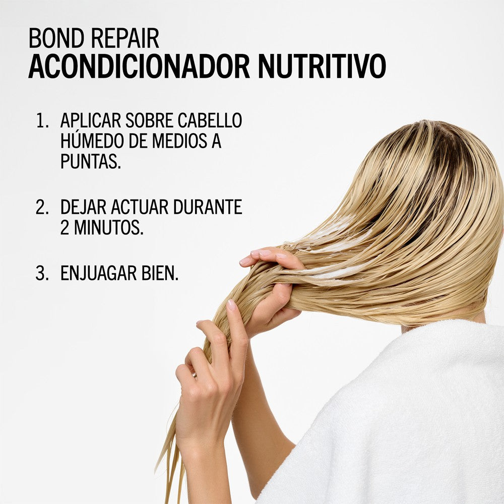 Schwarzkopf - Acondicionador Nutritivo BlondMe Bond Repair Nourishing 1000 ml