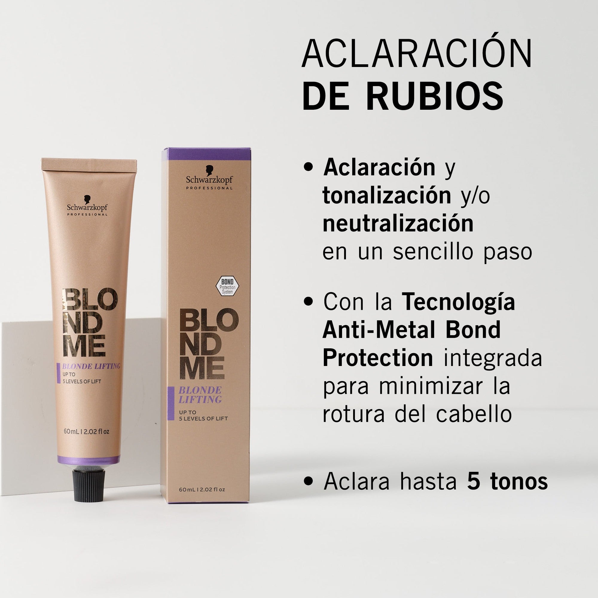 Schwarzkopf - Crema Aclarante de Rubios BlondMe L-Sand 60 ml