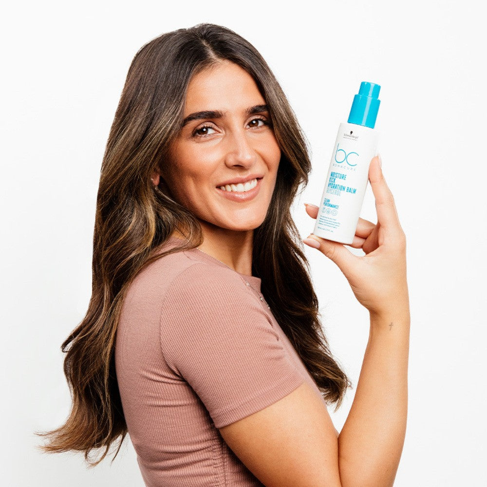Schwarzkopf - Crema Hidratante para Rizos BC Bonacure Clean Moisture Kick 150 ml