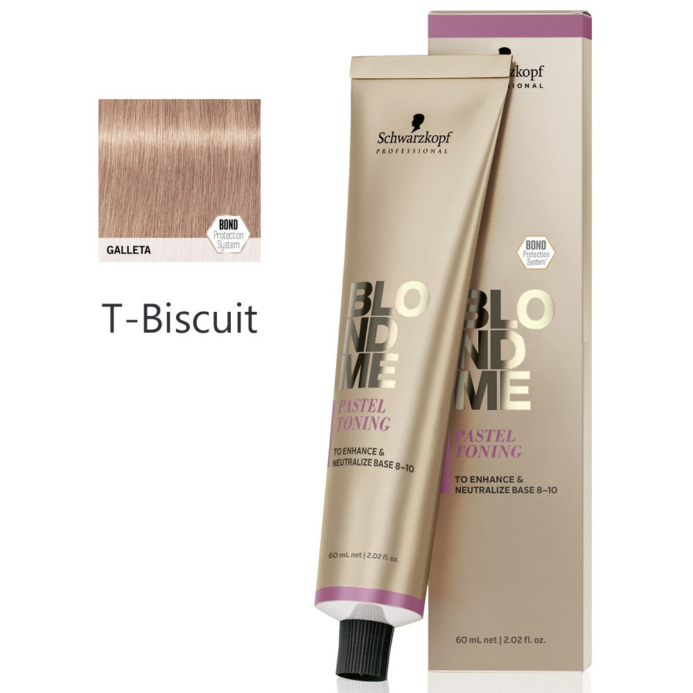 Schwarzkopf - Crema Matizadora Pastel BlondMe T-Biscuit 60 ml
