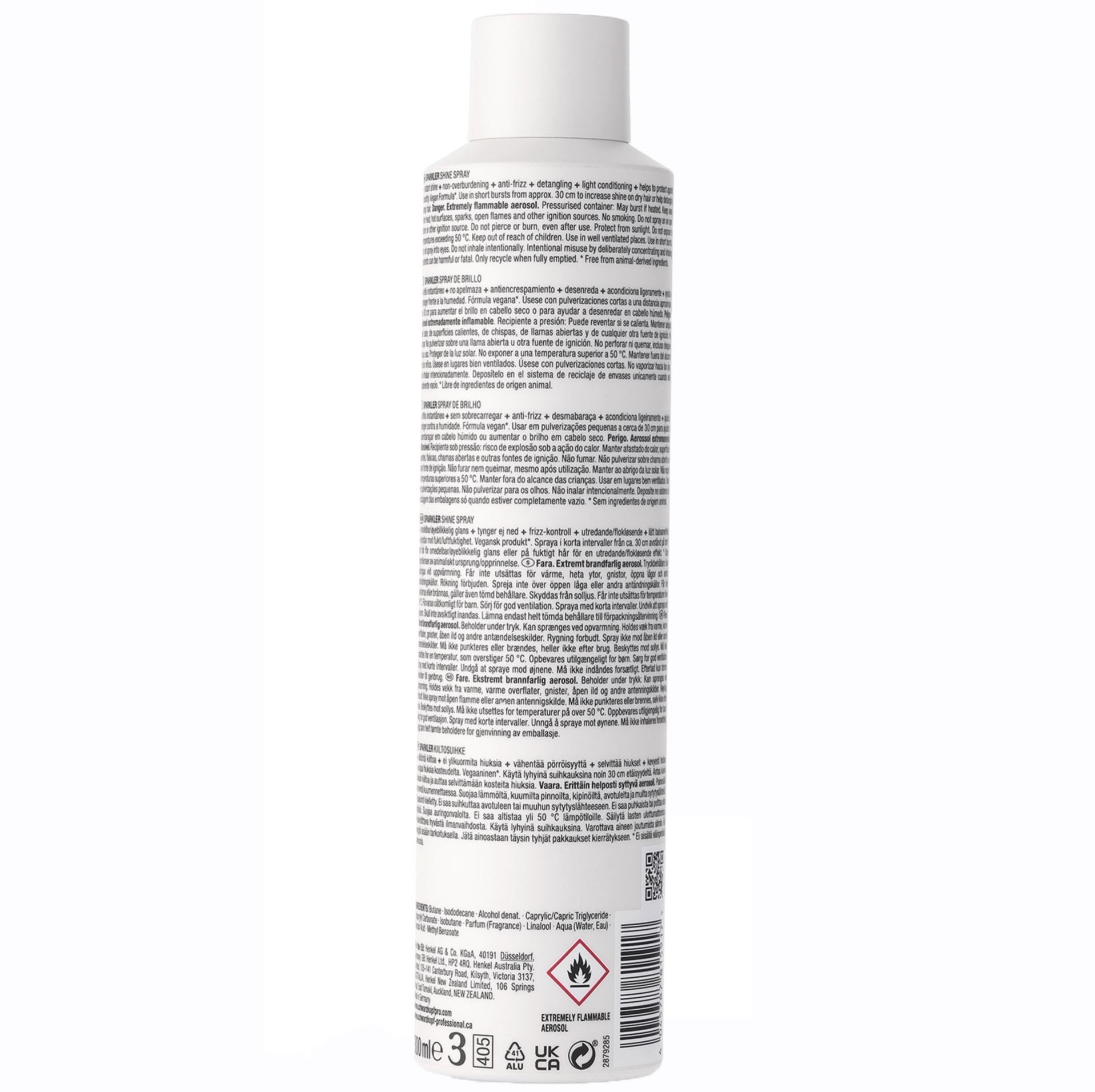 Schwarzkopf - Spray de Brillo OSiS+ Sparkler 300 ml