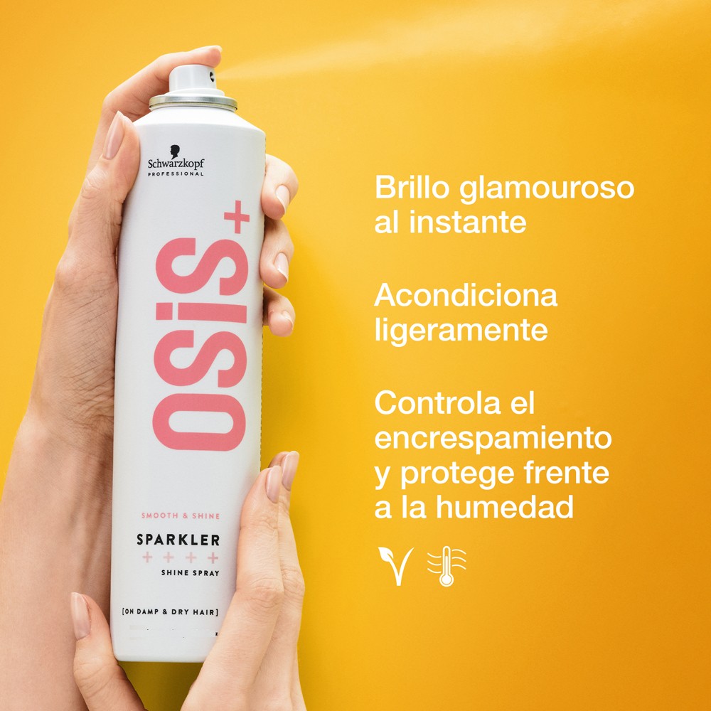 Schwarzkopf - Spray de Brillo OSiS+ Sparkler 500 ml