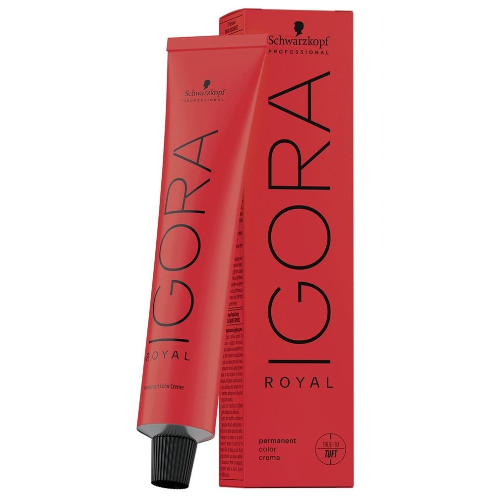 Schwarzkopf - Tinte Permanente Igora Royal 9-19 Rubio Muy Claro Ceniza Violeta 60 ml