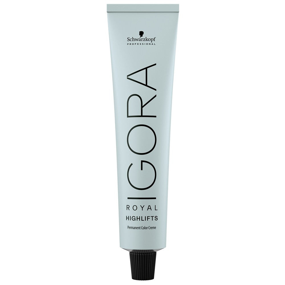 Schwarzkopf - Tinte Superaclarante Igora Royal Highlifts 12-21 Rubio Platino Humo Ceniza 60 ml