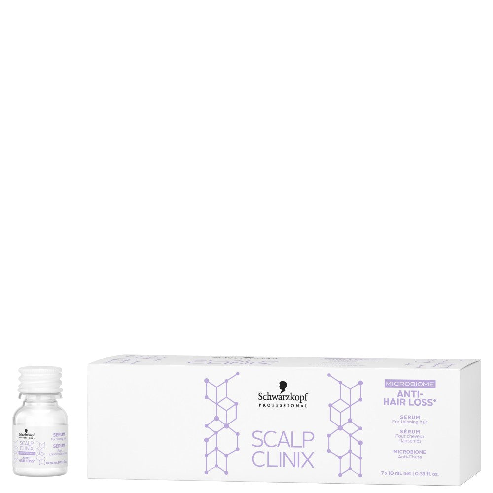 Schwarzkopf - Tratamiento Anticaída Anti-Hair Loss Serum Scalp Clinix 7 x 10 ml