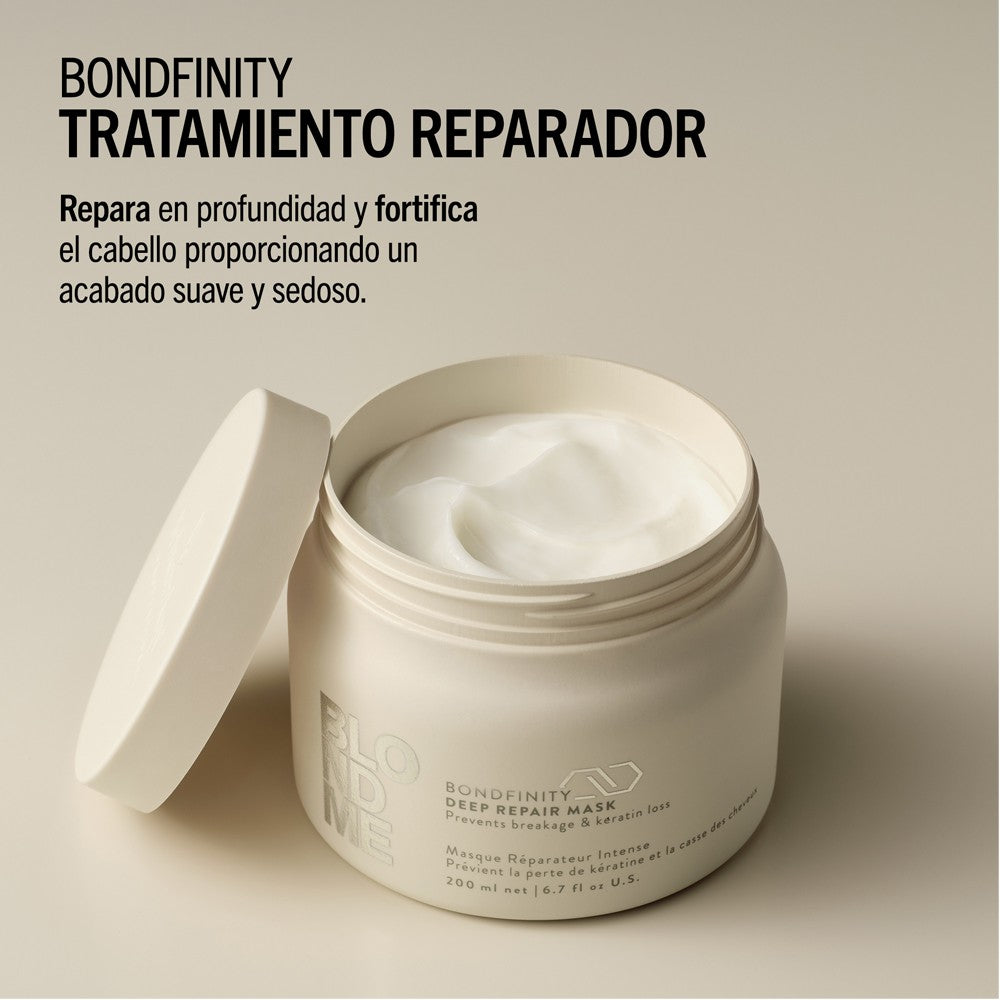 Schwarzkopf - Tratamiento Reparador Intensivo BlondMe Bondfinity Deep Repair Mask 200 ml