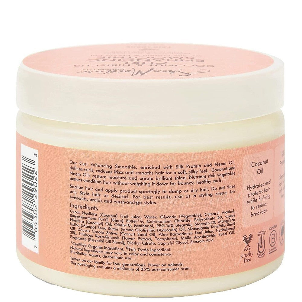 Shea Moisture - Acondicionador Coconut & Hibiscus Curl Enhancing Smoothie 340 g