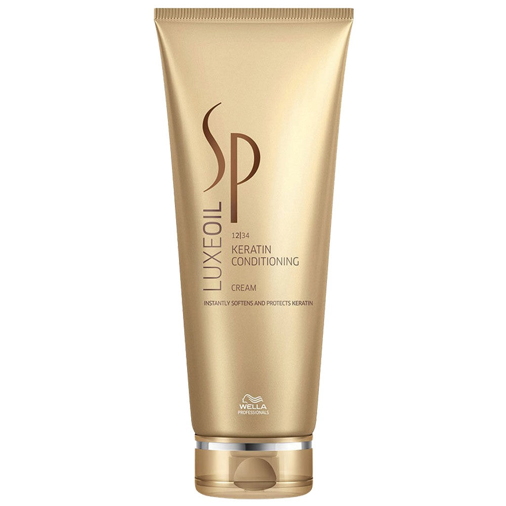 Wella - Acondicionador de Queratina SP Luxe Oil Keratin Conditioning Cream 200 ml