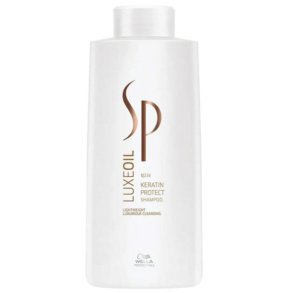 Wella - Champú de Queratina SP Luxe Oil Keratin Protect 1000 ml