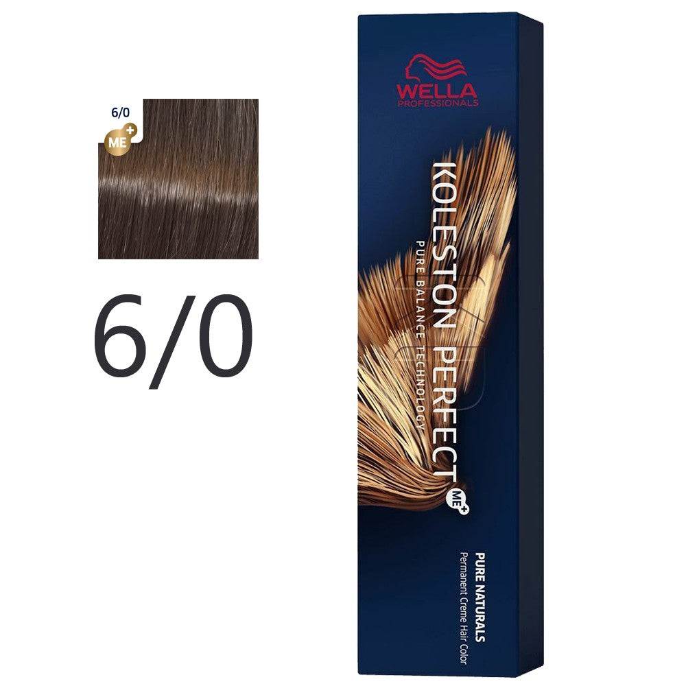 Wella - Crema Permanente Koleston PerfectMe+ 6/0 Rubio Oscuro 60 ml