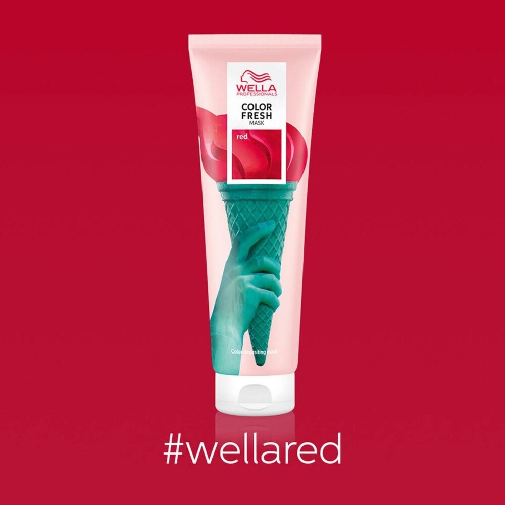 Wella - Mascarilla de Color - Color Fresh Red 150 ml