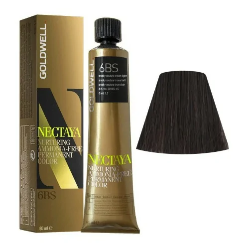 Goldwell - Tinte Nectaya Cool Browns TB 6BS Castaño Claro Smoky Couture 60 ml