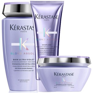 Kérastase - Pack Blond Absolu Bain Ultra-Violet + Cicaflash + Masque
