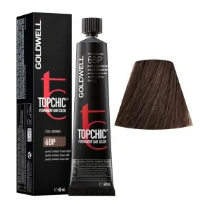 Goldwell - Topchic 6BP Castaño Claro Perla 60 ml Goldwell - Topchic 6BP Castaño Claro Perla 60 ml
