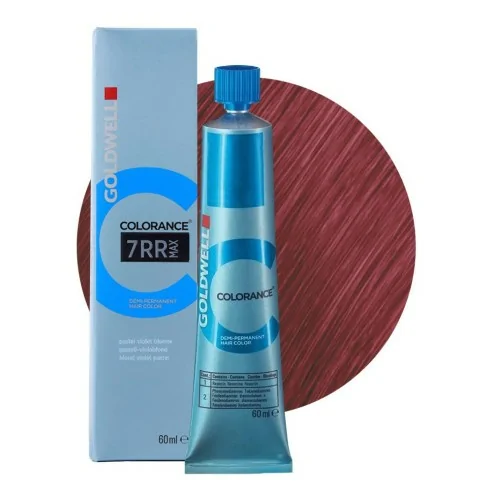 Goldwell - Tinte Colorance 7RR MAX Rojo Sensual 60 ml