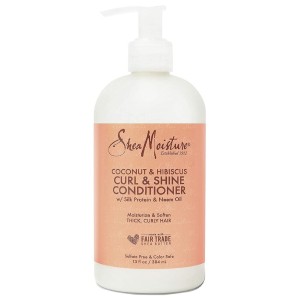 Shea Moisture - Acondicionador Coconut & Hibiscus Curl & Shine 384 ml