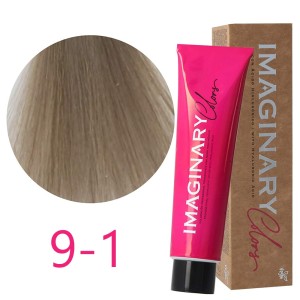 Imaginary Colors - Permanent Dye Color Ash 9-1 Very Light Blonde 100 ml