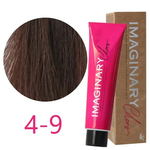 Imaginary Colors - Colorant Permanent Couleur Chocolat 4-9 Brun Terre 100 ml