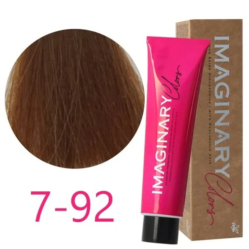 Imaginary Colors - Permanent Dye Chocolate Color 7-92 Earth Blonde Iridescent 100 ml