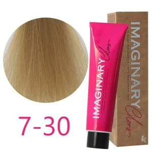 Imaginary Colors - Permanent Dye Gold Color 7-30 Golden Blonde 100 ml Imaginary Colors - Permanent Dye Gold Color 7-30 Golden Blonde 100 ml