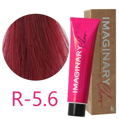 Imaginary Colors - Tinte Color Rojo y Violeta R-5.6 Castaño Claro Rojo Extremo 100 ml