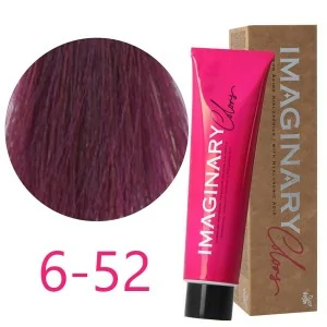 Colori Immaginari - Colorante Rosso e Viola 6-52 Biondo Scuro Mogano Viola 100 ml Colori Immaginari - Colorante Rosso e Viola 6-52 Biondo Scuro Mogano Viola 100 ml