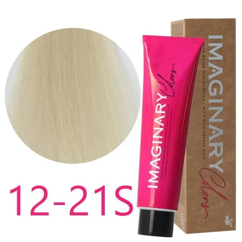 Imaginary Colors - Colorant Super Eclaircissant 12-21S Blond Cendré Perle 100 ml