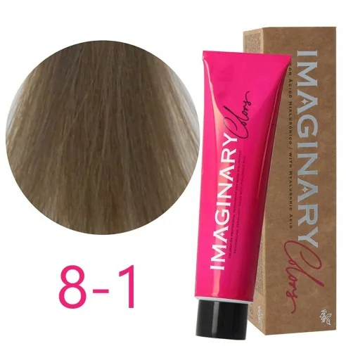 Imaginary Colors - Permanent Dye Ash Color 8-1 Hellblond 100 ml